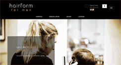 Desktop Screenshot of hairform.co.uk